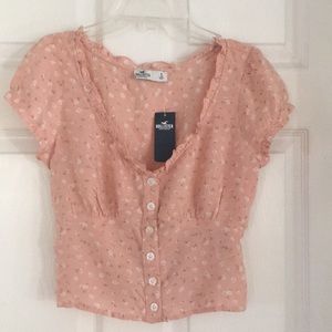 Adorable Hollister baby doll top.